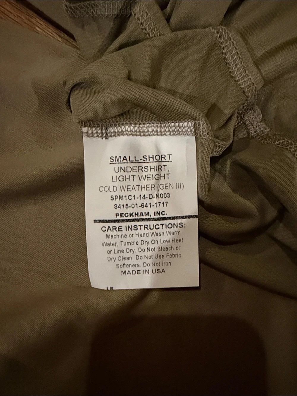 Army Silks Lightweight Olive Green Base Layer Top & Bottom Set